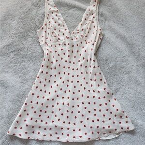 Zara strawberry dress